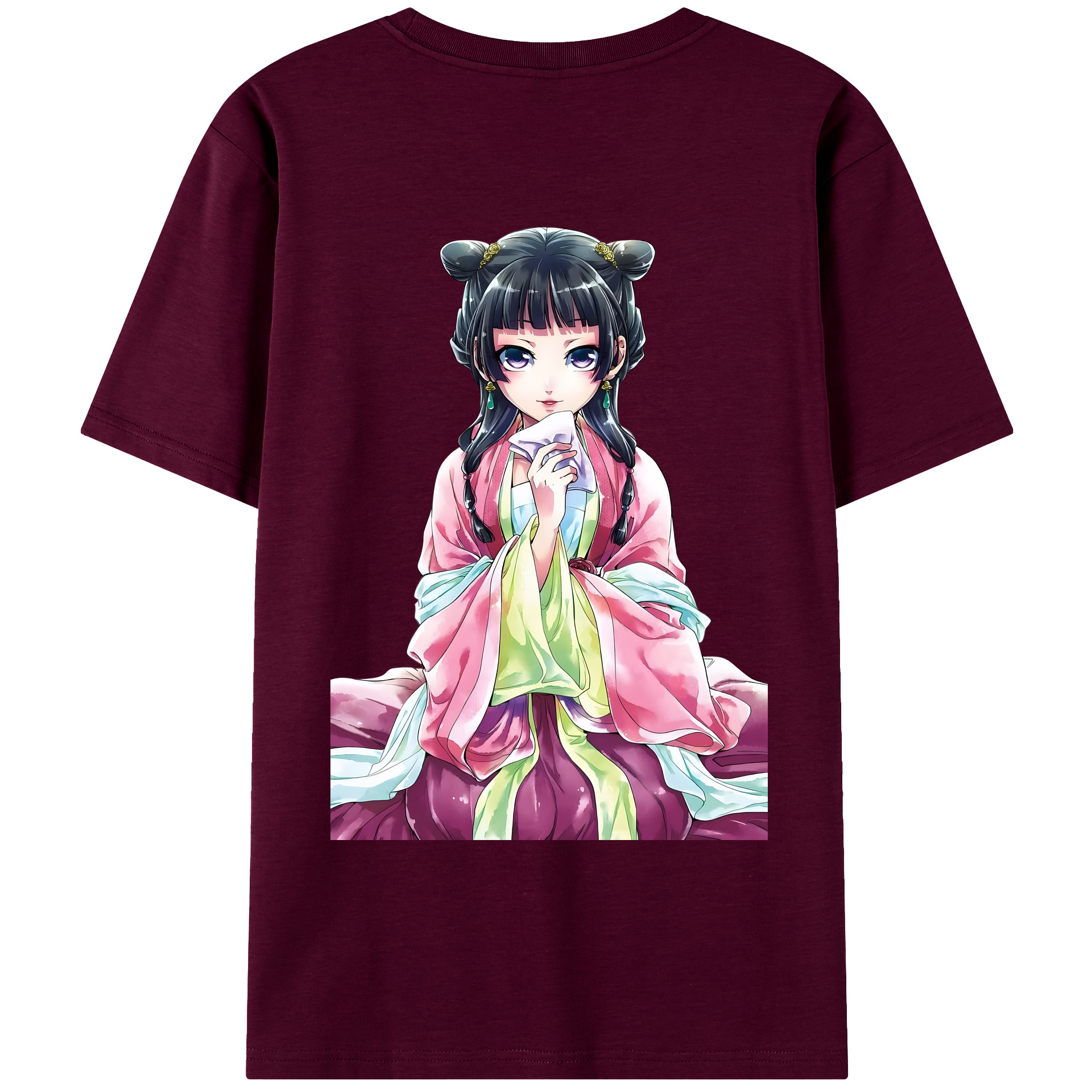 （画像用） 薬屋のひとりごと The Apothecary Diaries レディース半袖Tシャツ(バックプリント)